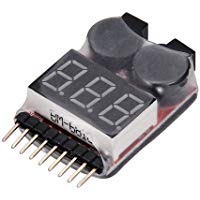 Igking supply - Medidor de pilas 1-8S Lipo LiMn (incluye alarma)