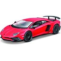 Bburago - Lamborghini Aventador, Rojo (18-21079)