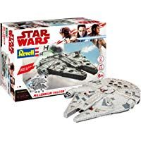 Revell 06765 Star Wars episodio VIII Build & Alcon milenario, con luces y sonidos