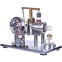 MRKE Motor Stirling Kit Baja Temperatura Generador Equilibrar DIY Air Stem Steam Stirling Engine Kit F&iacute;sica Ciencia Experimentar Ense&ntilde;anza Juguete y Regalo