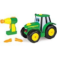 John Deere - Construye el tractor Johnny, veh&iacute;culo infantil (Bizak 46655)