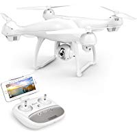 Potensic Drone GPS, Drone con C&aacute;mara 1080P HD, Quadcopter GPS WiFi，Avi&oacute;n Radiocontrol con Follow Me, 120&ordm; Gran Angular, Control Remoto, RTF Altitude Hold, Modo Sin Cabeza y Retorno a Casa, T35 Blanco