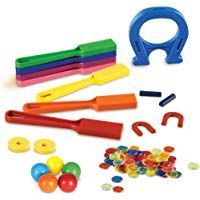 Learning Resources- Kit de Laboratorio de imanes para el Aula, Color (LER2064)