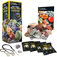 National Geographic Rough Jasper Refill Kit for Rock Tumbler by