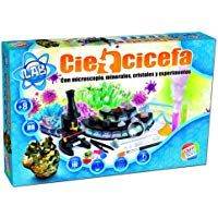 Cefa Toys Disney Ciencicefa 4 en 1 qu&iacute;mica, cristales, microscopio y minerales 21752