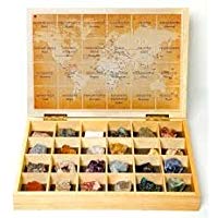 Caja minerales del mundo 24 unidades