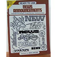 Ready-To-Use News Announcements (Dover Clip Art)