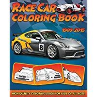 Race Car Coloring Book: 30 High Quality Race Car Design for Kids of All Ages