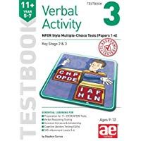 11+ Verbal Activity Year 5-7 Testbook 3: GL Assessment Style Multiple-Choice Tests 1-4