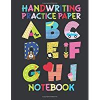 Handwriting Practice Paper Notebook: Dotted Lined Sheets for Pre K-3 Elementary Students 125 Pages Large Book