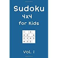 Sudoku 4x4 for Kids: 240 Sudokus, Vol. 1