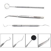 Kit Dental de Limpieza de higiene Dental, Herramienta Dental con raspador Dental de Acero Inoxidable YouGer