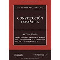 Constituci&oacute;n Espa&ntilde;ola: Actualizada, incluyendo la &uacute;ltima reforma recogida en la descripci&oacute;n