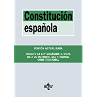 Constituci&oacute;n espa&ntilde;ola: Incluye la Ley Org&aacute;nica del Tribunal Constitucional (Derecho - Biblioteca De Textos Legales)