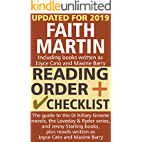 Faith Martin Reading Order and Checklist: The guide to the DI Hillary Greene series, the Loveday and Ryder books, and Jenny Starling books, plus novels ... Cato and Maxine Barry (English Edition)