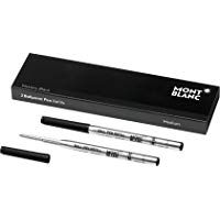 Montblanc 116190 Recambios para esfer&oacute;grafo de tama&ntilde;o M &ndash; Recargas de alta calidad en color Mystery Black