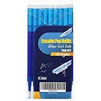 Recargas Bol&iacute;grafos Borrables Punta de 0.7 mm &ndash; Recargas de Color Azul Paquete de 9 - Ezigoo - 9BL000