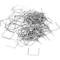 Akozon - Grapas de reparaci&oacute;n de parachoques autom&aacute;ticas precortadas de 0,8 mm, 100 unidades