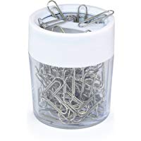 Rapesco PCH000A1 - Porta clips magn&eacute;tico para papeles (100 clips), colores surtidos