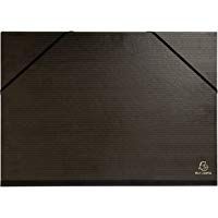 Exacompta 548000E - Carpeta (Conventional file folder, Caja de cart&oacute;n, Negro, A3 (297x420), 1170 g/m&sup2;, 320 mm)
