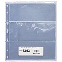 Pardo 134300 - Pack 10 fundas billetes universales, 3 departamentos