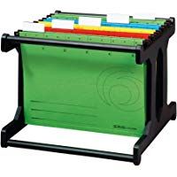 Herlitz Officeboy - Bastidor para carpetas colgantes (A4), color negro