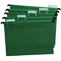 Cathedral - Carpeta colgante (A4, 20 unidades), color verde