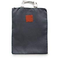 TONVER - Bolsa organizadora de documentos (A4, impermeable, con asa y cremallera)