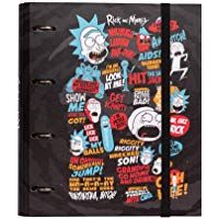 Grupo Erik Editores Rick & Morty - Carpeta con 4 anillas troquelada, 32 x 27.5 cm