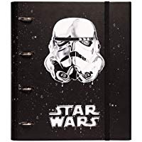 Grupo Erik Editores Star Wars Classic Trooper - Carpeta con 4 anillas troquelada, 32 x 27.5 cm