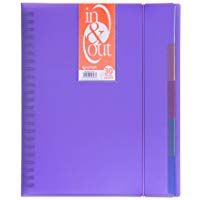 Grafopl&aacute;s 39403035－Carpeta fundas extraibles, tama&ntilde;o A4, color violeta, 30 fundas