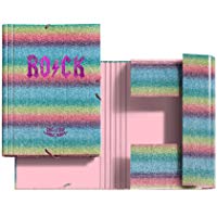 Chic&Love Arcoiris Rock - Carpeta con solapas