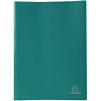 Exacompta 8583E - Carpeta de 80 fundas PVC, A4, color verde