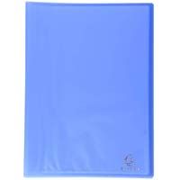 Exacompta 85362E - Carpeta de 30 fundas, A4, color azul