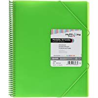 Grafopl&aacute;s 39835320 － Carpeta 50 fundas A4 de espiral － Color verde