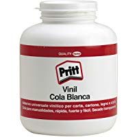 Pritt Cola blanca universal, de secado transparente y aplicaci&oacute;n directa, 1 kg