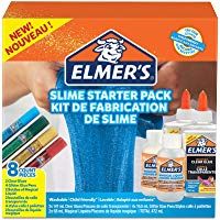 Elmer's - Kit iniciaci&oacute;n slime con pegamento Elmer, pegamento transparente, barras pegamento con purpurina y soluci&oacute;n activadora l&iacute;quido m&aacute;gico para slime, 8&nbsp;unidades: 472 ml