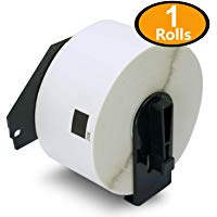 1&nbsp;ruedas compatible Brother P-Touch dk de 11208&nbsp;38&nbsp;mm x 90&nbsp;mm Direcci&oacute;n de 400&nbsp;etikettens per Roll (Reusable/non-refillable Cartridge)