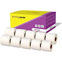 10 Compatibles Rollos 99014 S0722430 54mm x 101mm Etiquetas para Dymo LabelWriter 4XL 450 400 330 320 310 Twin Turbo Duo Seiko SLP 450 420 400 240 220 200 120 100 Pro Plus (220 Etiquetas por Rollo)