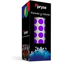 Pryse 1041027 - Gomets etiquetas adhesivas, color lila