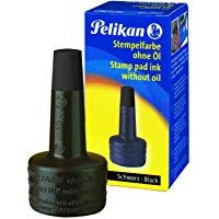 Pelikan 351197 - Tinta de sellar 4k 28 ml, color negro