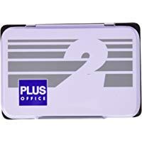 Plus Office 02 - Almohadillas para sellar n&ordm; 2, 80 x 120 mm, negro