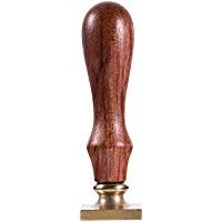 Sellado de Cera para Lacrar DIY Madera Retro para Cartas Cabeza de Cobre en Blanco para Manualidades