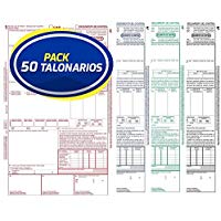 Pack 50 Talonarios CMR Autocopiativos An&oacute;nimos | Acordes a la legislaci&oacute;n de Transporte vigente