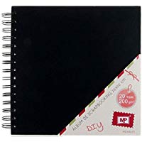 MP PD140-01 - Album para scrapbooking, 20 x 20 cm, 200 gr, surtido: colores aleatorios