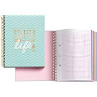 Miquelrius 46608 - Notebook sweet life (DIN A5, 148 x 210 mm, 140 hojas, 70 g/m&sup2;, cuadr&iacute;cula)