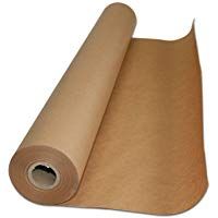 Unipapel 25113 - Rollo de papel de embalaje kraft, 25 m