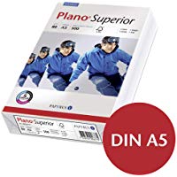 Papyrus PlanoSuperior, A5 A5 (148&times;210 mm) Blanco - Papel (A5, A5 (148x210 mm), Universal, Blanco, 80 g/m&sup2;, 500 hojas)