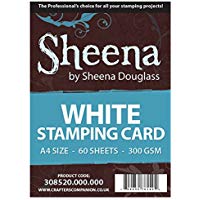 Crafter 's Companion Sheena Douglass de sellar Card, A4, 60&nbsp;Unidades, Color Blanco