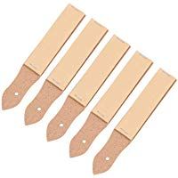 Xuxuou 5 Pieza Cart&oacute;n de lija para L&aacute;piz Accesorios de Dibujo Square Lija de Papel Ideal Regalo para Estudiantes